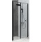 Душевая дверь Allen Brau Priority 120 профиль черный матовый стекло прозрачное 3.31033.BBA - 1