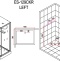 Душевая кабина Esbano ES-129CKR ESKB129CKR - 4