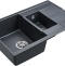 Мойка кухонная Paulmark Feste 77.5 черный матовый PM237850-BLM - 2