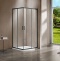 Душевой уголок Vincea Garda 120x90 профиль сталь стекло прозрачное VSS-1G9012CLGM - 0