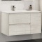 Тумба с раковиной Comforty Бремен 90 дуб белый 00004142375 - 0