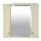 Лувр - 85 Зеркало с 2-мя шкафчиками, слоновая кость П-Лвр03085-10142Ш - 0