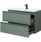 Тумба под раковину Allen Brau Eclipse 100 серо - зеленый матовый 1.E1003.CGM - 4