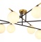 Потолочная люстра Arte Lamp Alcor A2224PL-8BK - 0