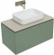 Тумба под раковину Allen Brau Infinity 85 серо - зеленый матовый 1.21002.CGM - 5