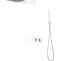 Душевой комплект Boheme Fusion белый, матовый  131-MW - 0