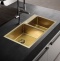 Мойка кухонная Melana S8045HG золото - 1
