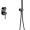 Душевой комплект Boheme Uno gun metall, черный  464-2-SGM - 0