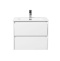 Тумба с раковиной BelBagno Kraft 70 белый матовый - 0