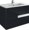 Тумба для комплекта Roca Victoria Nord Black Edition 80 черная ZRU9000097 - 0