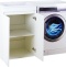 Тумба с раковиной Misty Фостер 120 напольная, прямая, под стиральную машину - 6