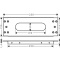 Монтажная панель Hansgrohe sBox 28016000 - 1