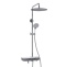 Душевая система WasserKraft 30 с термостатом хром - белый A113.116.058.CH Thermo - 0
