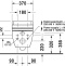Подвесной унитаз Duravit Happy D.2  2550590000 - 2