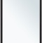 Зеркало Allen Brau Infinity 50х100 с подсветкой черный 1.21021.BL - 0