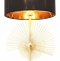 Настольная лампа декоративная LUMINA DECO Fabi LDT 5534 GD+BK - 0