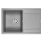 Мойка кухонная Paulmark Flugen 78 серый матовый PM217850-GRM - 0