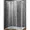 Душевой уголок Vincea Soft 110х90 хром стекло прозрачное VSR-3SO9011CL - 0