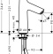 Смеситель Hansgrohe Talis S 72020000 для раковины - 2