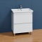 Тумба под раковину напольная Санта Марс 70 белый 700293 - 1