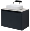 Тумба под раковину Allen Brau Fantasy 80 черный матовый 1.11002.AM - 0