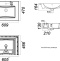 Мебельная раковина Sanita luxe Quadro 60 QDR60SLWB01 - 6