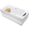 Ванна акриловая прямоугольная River Wemor 170/85/55 S  10000005548 - 0