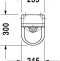 Писсуар Duravit Starck 3  827250000 - 5