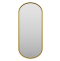 Зеркало Brevita Saturn 50x115 с подсветкой, золото  SAT-Dro1-050-gold - 0
