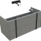 Тумба под раковину Allen Brau Reality 100 серый матовый 1.32007.PGM - 8