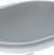 500.758.01.2 Geberit VariForm Раковина с установкой под столешницу  эллиптичекой формы, T1=55х40 см, без отв. под смеситель, без отв. перелива - 0