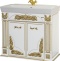 Тумба для комплекта Misty Барокко 100 белая, патина Л-Бар01100-013Пр - 2