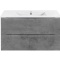 Тумба под раковину Vincea Mia Slim 90 серая VMC-2MC900S1BT - 0