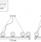 Подвесная люстра Lightstar Bari 815287 - 2