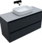 Тумба под раковину Allen Brau Fantasy 120 черный матовый 1.11005.AM - 6