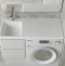Раковина Stella Polar Kamilla 100 L на стиральную машину белый 4627173210577 - 2