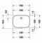 Раковина Duravit D-Code 0338560000 встраиваемая - 1