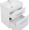 Тумба с раковиной Aquanet Виченца 60 белый глянец - 7