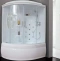 Душевая кабина Royal Bath 140х95 правая белая стекло прозрачное с гидромассажем RB140ALP-T-R - 1