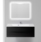Тумба с раковиной Belbagno Marino 120 черный - 8