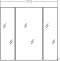 Зеркало-шкаф СанТа Стандарт 80 фацет 113010 - 6