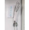 Душевая кабина Deto L 80х80 с электрикой, хром  L780EL - 2