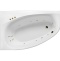 Акриловая ванна Excellent Kameleon 170x110 белая бронза левая с гидромассажем WAEX.KML17.SMART.BR - 0