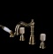 Смеситель на борт ванны Boheme Royal Cristal золото 395-Royal - 1