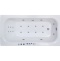 Ванна акриловая Royal Bath Accord De Luxe 180x90 с гидромассажем белый RB627100DL - 0