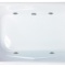 Ванна акриловая Royal Bath Tudor Standart 170х75 с гидромассажем белый RB407701ST - 1