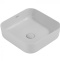Накладная раковина Abber Rechteck 39 светло-серая матовая AC2211MLG - 0