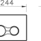 Кнопка смыва Vitra Concealed Cisterns  740-0485 - 3