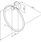 Полотенцедержатель AM.PM Like A8034400 - 5
