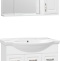 Мебель для ванной Style Line Олеандр-2 75 Люкс, белая - 0